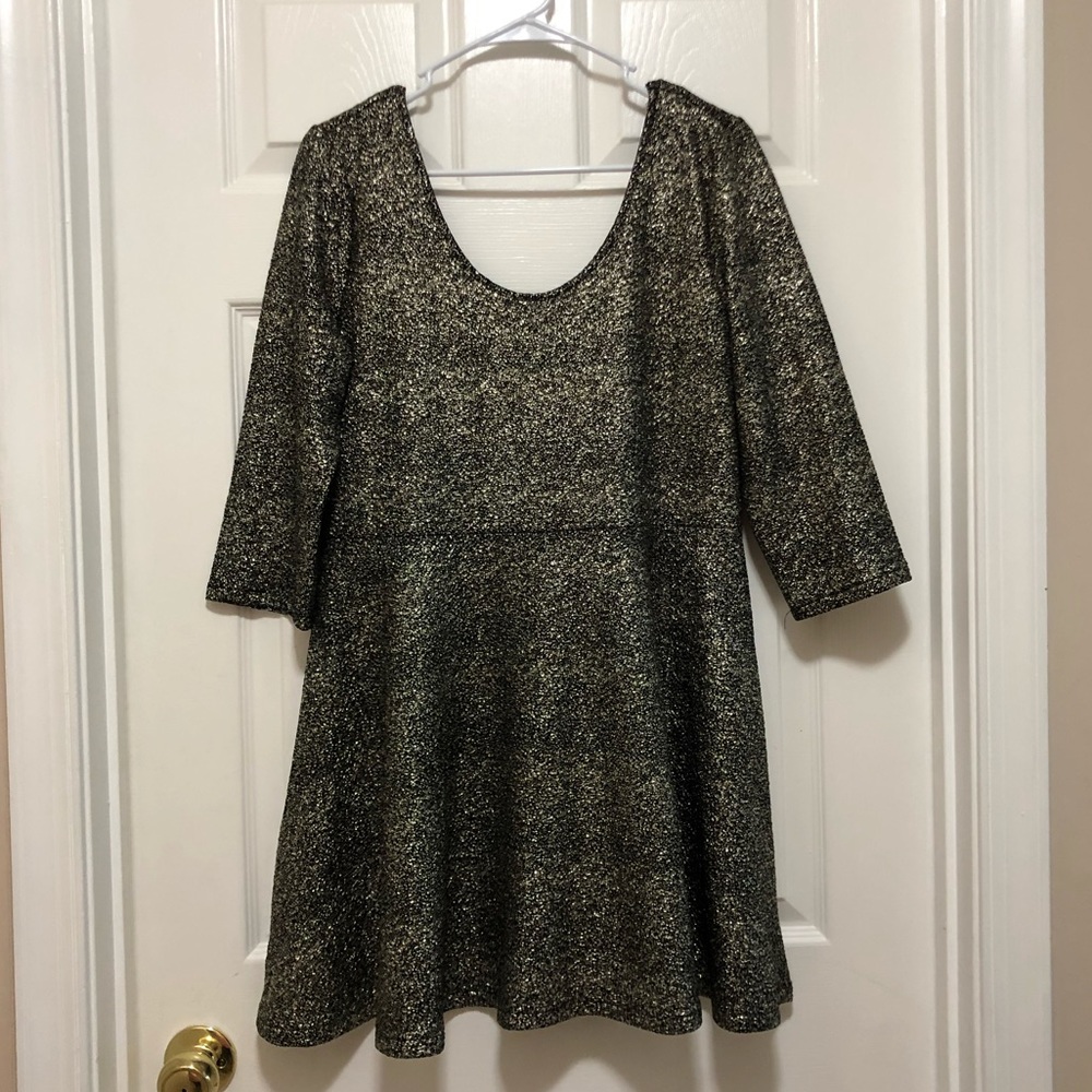 Foil Glittery Dress